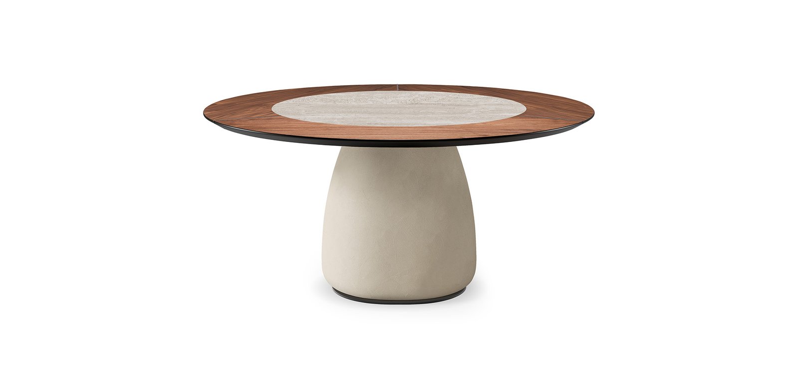 BOTERO Ker-Wood Round – Table design Cattelan Italia