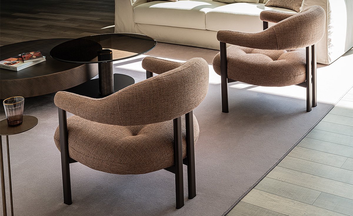 Greta Lounge Cattelan Italia – Fauteuil design haut de gamme disponible chez D-Style Interior