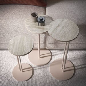 Sting XL Cattelan Italia – Table basse design haut de gamme avec plateau céramique Marmi et base acier, disponible chez D-Style Interior