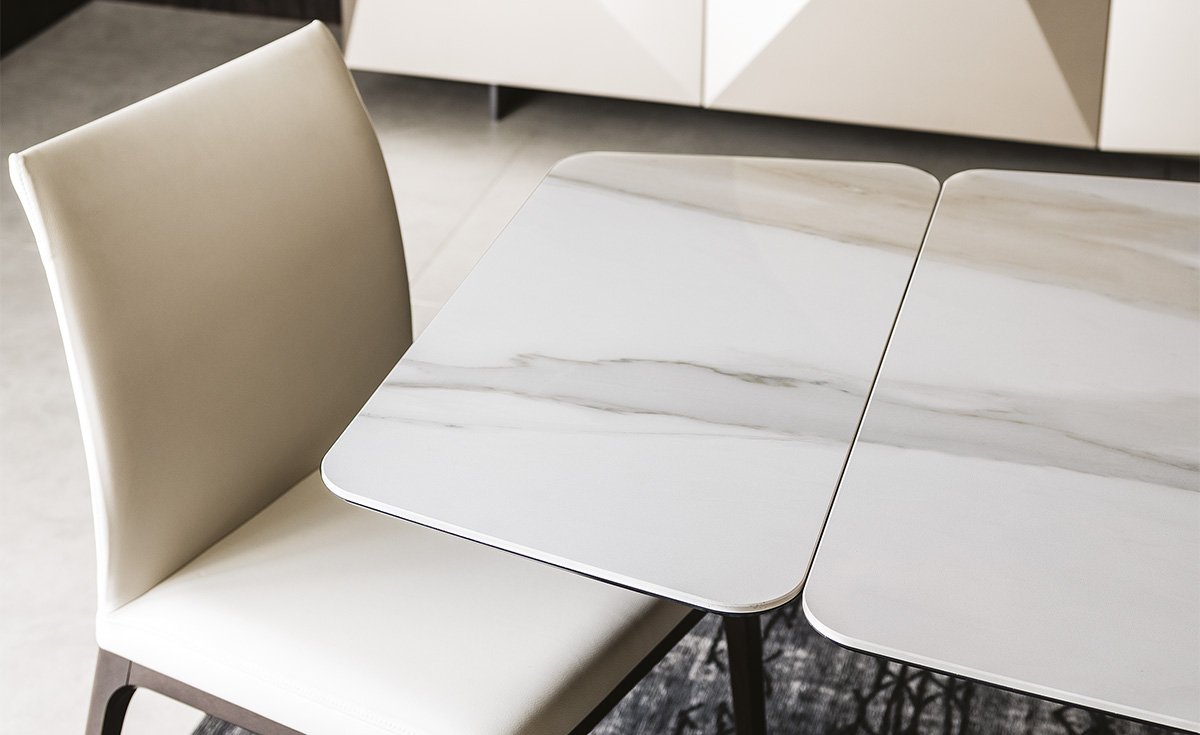 DUFFY Keramik Drive – Table extensible en céramique Cattelan Italia