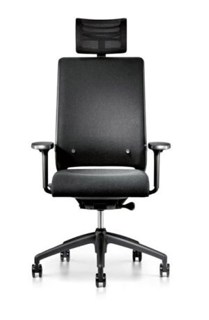 Hero 265H, chaise de bureau ergonomique et haut de gamme, ajustable automatiquement pour un confort optimal. Disponible chez D-Style Interior.
