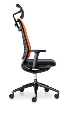 Hero 265H, chaise de bureau ergonomique et haut de gamme, ajustable automatiquement pour un confort optimal. Disponible chez D-Style Interior.