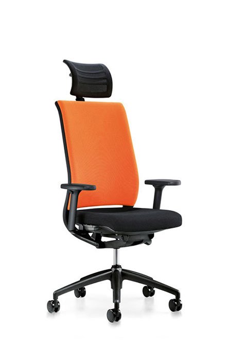 Hero 265H, chaise de bureau ergonomique et haut de gamme, ajustable automatiquement pour un confort optimal. Disponible chez D-Style Interior.
