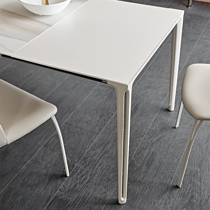 Boulevard Keramik Drive – Table design contemporain extensible Cattelan Italia disponible chez D-Style Interior