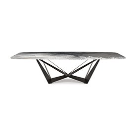 Skorpio Crystalart | Table design haut de gamme – Cattelan Italia