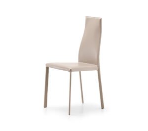 Kaori Chaise design Kaori en cuir signée Cattelan Italia, élégante et contemporaine, disponible chez D-Style Interior.
