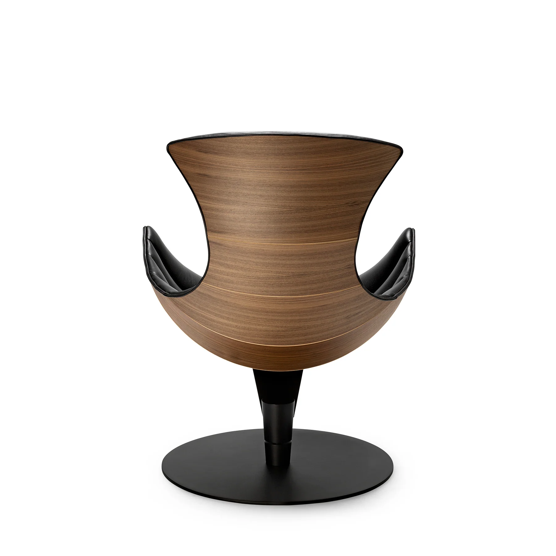 The Lobster Chair Bruunmunch – fauteuil design haut de gamme en noyer FSC et cuir Paris Passion