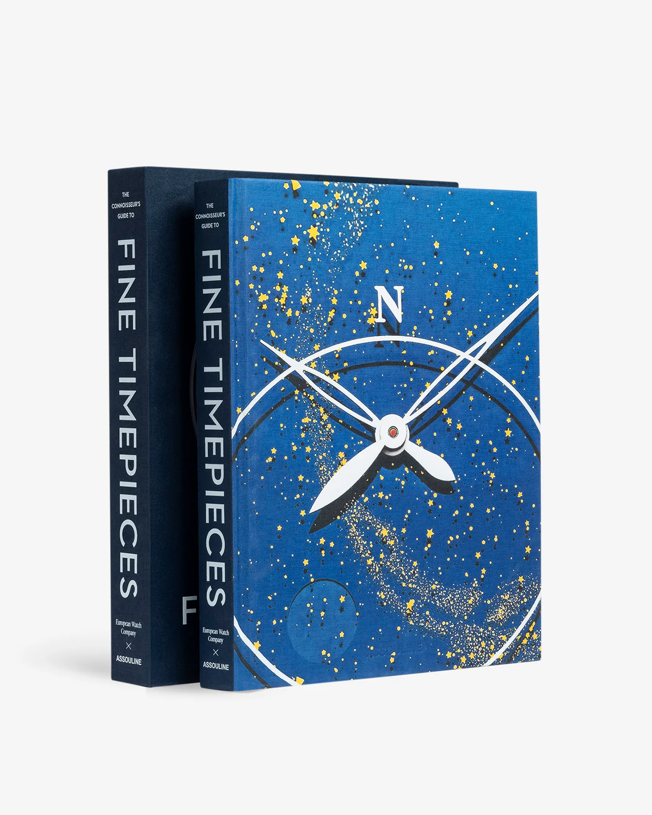 Livre design haut de gamme The Connoisseur's Guide to Fine Timepieces Assouline, disponible chez D-Style Interior.
