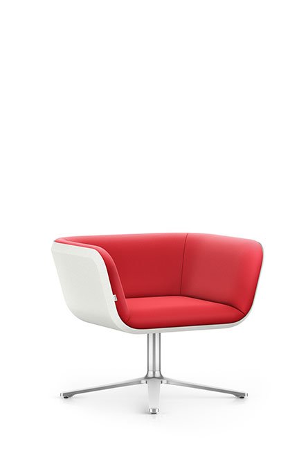 HUB HU100 Fauteuil bas pivotant design haut de gamme – Reflex Angelo
