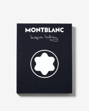 Livre design haut de gamme Montblanc: Inspire Writing par Assouline, édition Legends sous étui luxueux, disponible chez D-Style Interior.