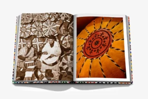 Livre design haut de gamme Moroccan Decorative Arts par Assouline, édition Legends sous étui lin, disponible chez D-Style Interior.