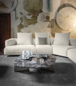 Rumors – Table basse en marbre design Arketipo par Mauro Lipparini