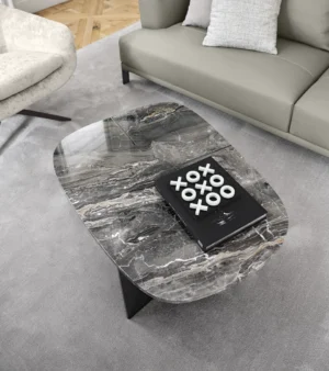 Rumors – Table basse en marbre design Arketipo par Mauro Lipparini