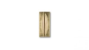Applique murale TERRA APPLIQUE en verre extra-clair finition feuille d’or avec structure en laiton et LED intégrée par Reflex Angelo, disponible chez D-Style Interior
