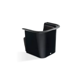 Bayton Fauteuil design haut de gamme Bentley Home en cuir ou tissu, structure en bois plaqué, lignes fines et design contemporain signé Carlo Colombo, disponible chez D-Style Interior.