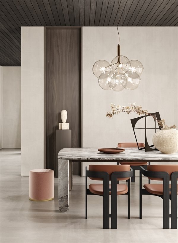 Clemo T Gallotti&Radice table de salle à manger design D-Style Interior