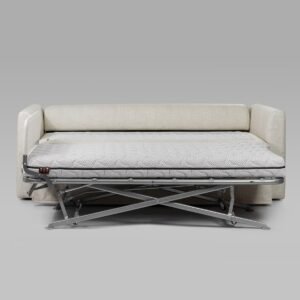Canapé lit design haut de gamme Guest par Colunex, système de relèvement automatique, disponible chez D-Style Interior.