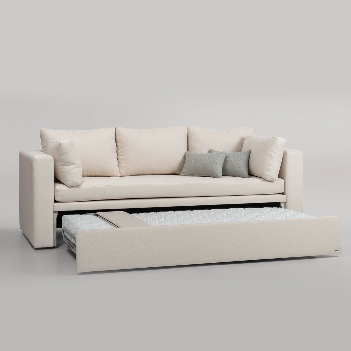Canapé lit design haut de gamme Sleeper par Colunex, système de transformation automatique, disponible chez D-Style Interior.