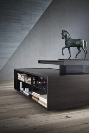 Jobs | Bureau design haut de gamme Poltrona Frau par Rodolfo Dordoni, design italien haut de gamme en cuir Pelle Frau® et bois de rouvre, disponible chez D-Style Interior