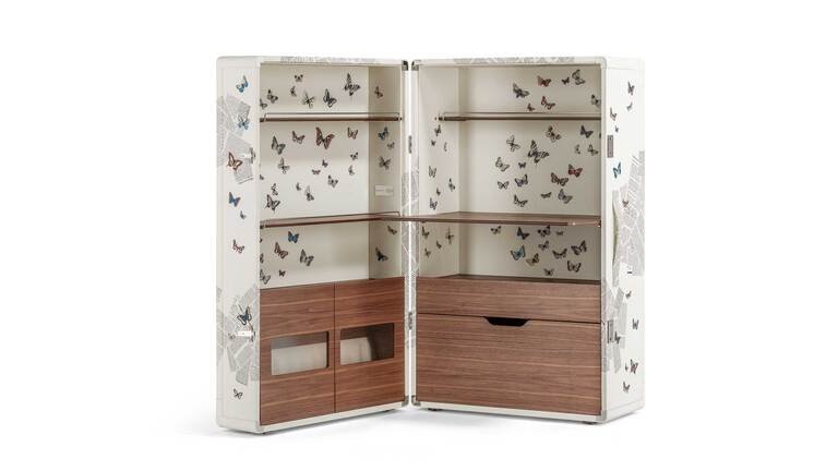 Meuble bar design Isidoro Ultime Notizie – Fornasetti x Poltrona Frau