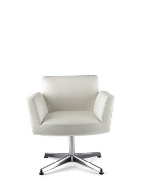 Chaises de bureau Chancellor Poltrona Frau, design Lievore-Altherr-Molina en cuir Pelle Frau. Mobilier de bureau haut de gamme disponible chez D-Style Interior.
