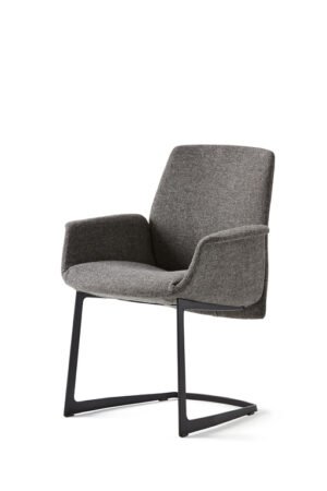 Downtown Conference | Chaise Cantilever Poltrona Frau, design contemporain et ergonomique par Jean-Marie Massaud, revêtement cuir Pelle Frau®. Disponible chez D-Style Interior.