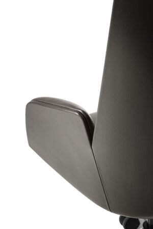 Cercle | Chaise de bureau Poltrona Frau, design ergonomique par Lievore - Altherr - Park, revêtement cuir Pelle Frau®. Disponible chez D-Style Interior.