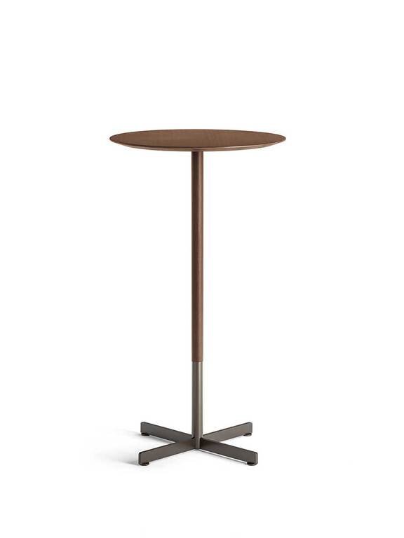 Bob Bistrot | Table ronde 110cm design haut de gamme – Poltrona Frau