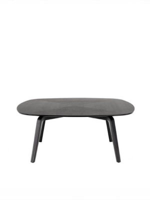 Fiorile | Table basse design haut de gamme Poltrona Frau, piètement en frêne massif moka ou wengé, plateau bois ou marbre Calacatta, formes modulables, disponible chez D-Style Interior