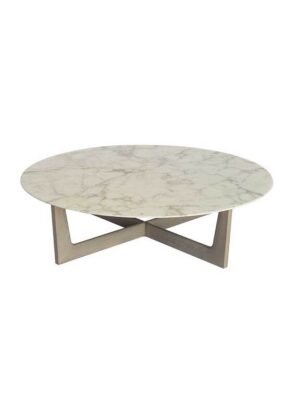 Ilary | Table basse base en bois - Table basse design haut de gamme Poltrona Frau disponible chez D-Style Interior