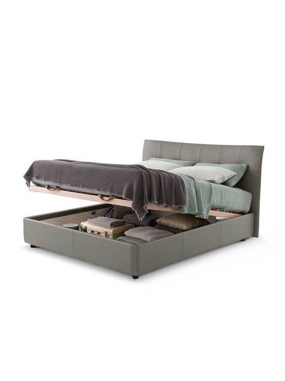 Aurora Due Lit avec coffre design haut de gamme – Poltrona Frau