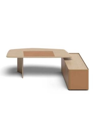 Trust | Bureau design haut de gamme Iconic Poltrona Frau par Lievore – Altherr – Park, bureau de direction en cuir Pelle Frau® ou Techno Wood, disponible chez D-Style Interior