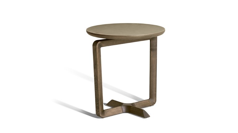 Fidelio | Table basse design haut de gamme Ø45cm – Poltrona Frau