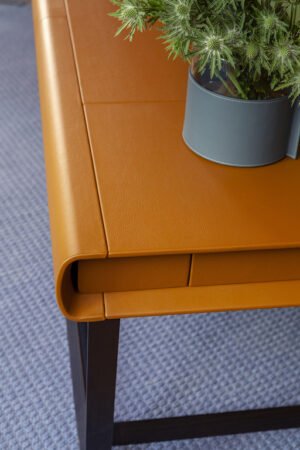 Peek-a-Book | Bureau design haut de gamme Poltrona Frau par Roberto Lazzeroni, design italien haut de gamme en cuir Pelle Frau® et frêne massif, disponible chez D-Style Interior