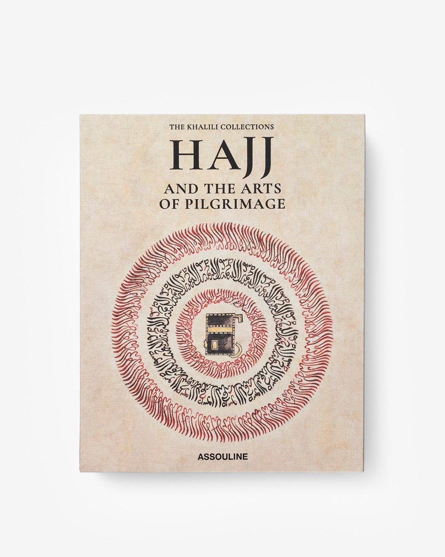 Livre design haut de gamme Hajj and the Arts of Pilgrimage par Assouline, édition Legends sous étui luxueux, disponible chez D-Style Interior.