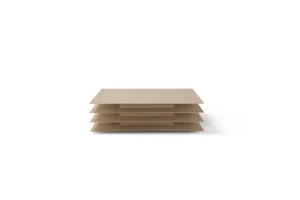 Millefoglie par Amura Lab – une table design sculpturale, entre légèreté et solidité, alliant esthétique géométrique et fonctionnalité. Disponible chez D-Style Interior.