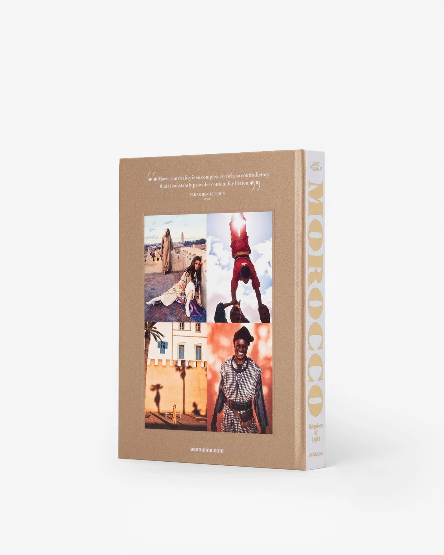 Livre « Morocco, Kingdom of Light » par Assouline : voyage photographique au Maroc. Édition française en couverture soie, livre design haut de gamme chez D-Style Interior.