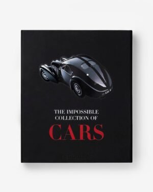 Livre design haut de gamme The Impossible Collection of Cars par Assouline, édition Ultimate sous écrin caoutchouc noir, disponible chez D-Style Interior.