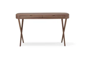 Vanity par Amura Lab incarne une féminité élégante et contemporaine. Console raffinée avec lignes sinueuses. Disponible chez D-Style Interior.