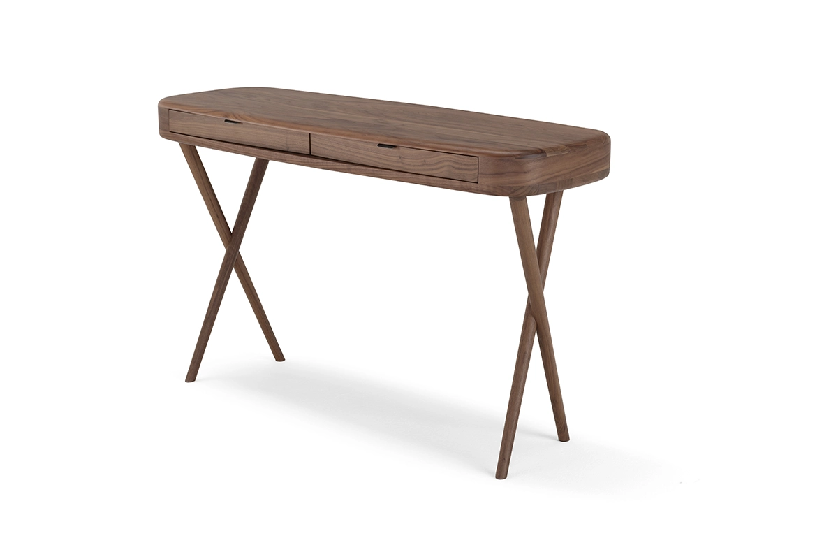 Vanity par Amura Lab incarne une féminité élégante et contemporaine. Console raffinée avec lignes sinueuses. Disponible chez D-Style Interior.
