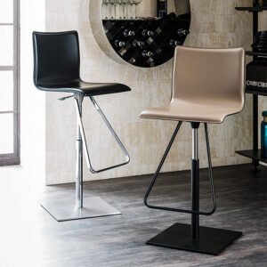 TOTO Tabouret design haut de gamme en cuir par Cattelan Italia – Disponible chez D-Style Interior
