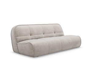 SPENCER Canapé design au style rétro contemporain avec assise basse et capitonnage élégant. Disponible chez D-Style Interior.