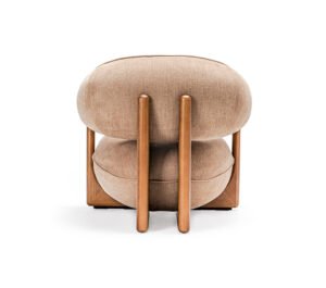 Ruby Lounge Fauteuil de Cattelan Italia : design scandinave, structure en bois massif et assise moelleuse au confort exceptionnel. Disponible chez D-Style Interior.