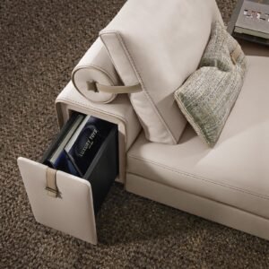 Gregory canapé design haut de gamme par Gamma Arredamenti. Style contemporain, détails raffinés et confort exceptionnel. Disponible chez D-Style Interior.