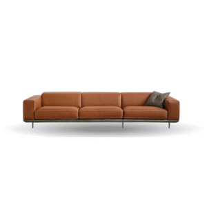 Denny canapé design haut de gamme en cuir par Gamma Arredamenti. Confort absolu, finitions artisanales et lignes élégantes. Disponible chez D-Style Interior.