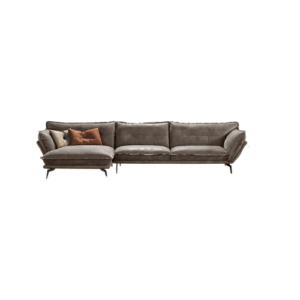 Hollywood canapé design haut de gamme en cuir par Gamma Arredamenti. Design audacieux, finitions artisanales et confort absolu. Disponible chez D-Style Interior.