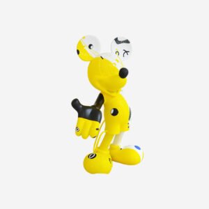 Mickey Cosmic Medium, Sculpture design haut de gamme Leblon Delienne, résine peinte à la main, disponible chez D-Style Interior