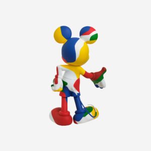 Mickey Kamo Medium, Sculpture design haut de gamme Leblon Delienne, colorée et dynamique, peinture à la main. Disponible chez D-Style Interior