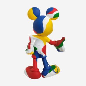 Mickey Kamo Large, Sculpture design haut de gamme Leblon Delienne, colorée et inspirée de la pop culture. Disponible chez D-Style Interior