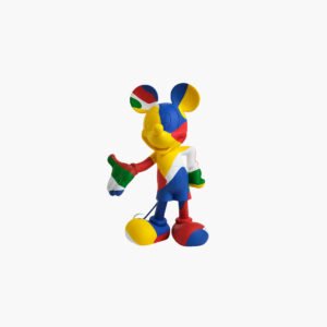 Mickey Kamo Small, Sculpture design haut de gamme Leblon Delienne, pop et iconique, peinture à la main. Disponible chez D-Style Interior